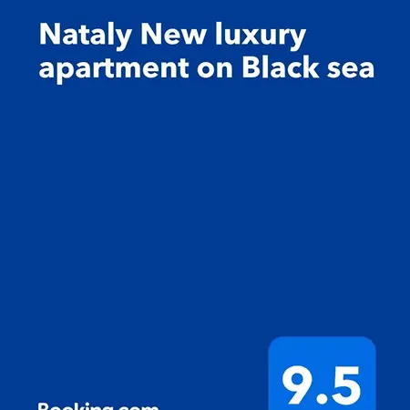 Nataly New Luxury On Black Sea Varna